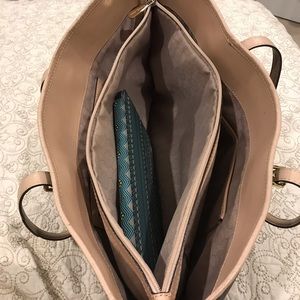 SOLD-Michael Kors Brown Monogram Tote